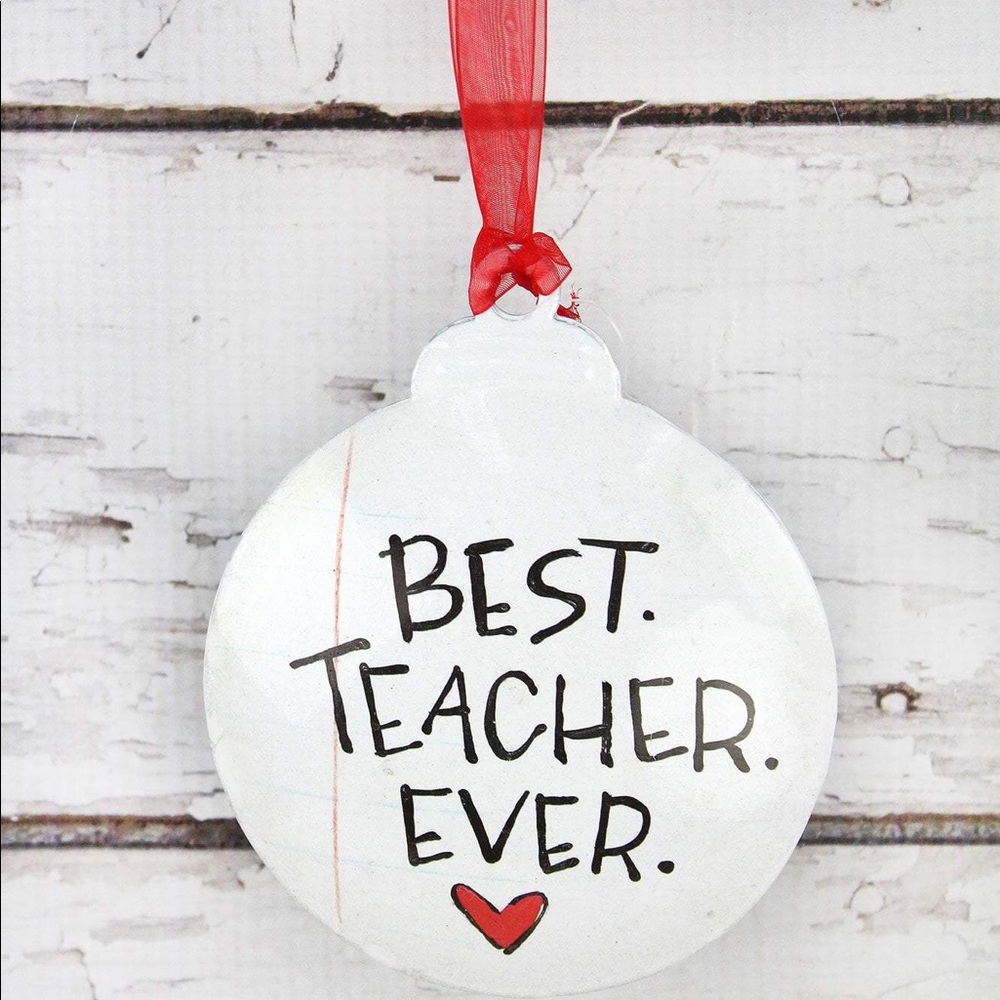 Teacher Christmas Ornament